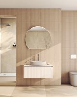 Тумба настенная с выдвижным ящиком Globo Linea LP3685D 85x50x36,8 схема 3