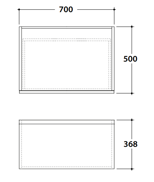 Тумба настенная с выдвижным ящиком Globo Linea LP3685D 85x50x36,8 ФОТО