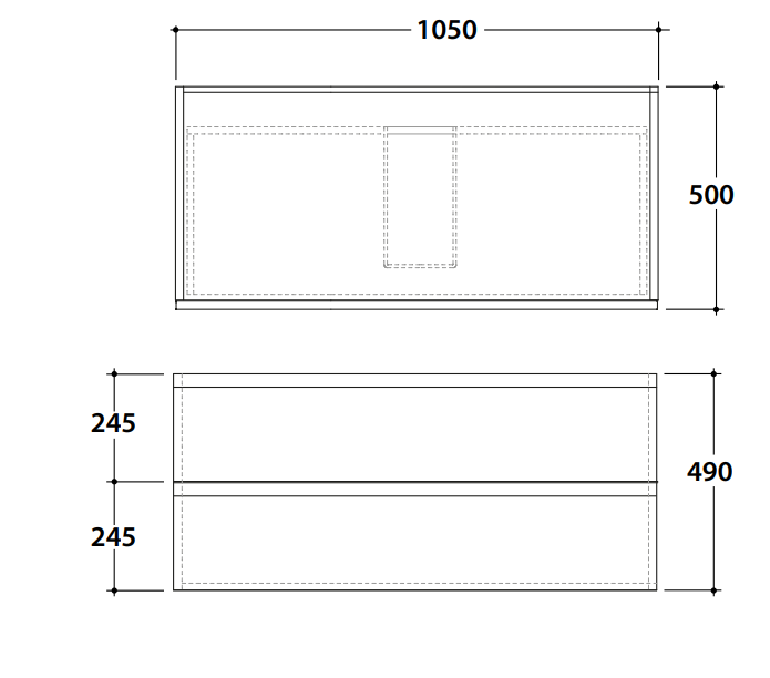 Широкая тумба для ванной комнаты Globo Linea LP49105D 105x50x49 ФОТО