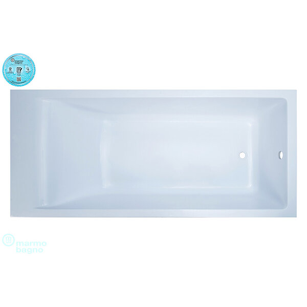 Ванна прямоугольная Marmo Bagno Алесса NEW 160х70 ФОТО