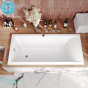 Ванна Marmo Bagno Алесса NEW 170х75 из искусственного мрамора ФОТО