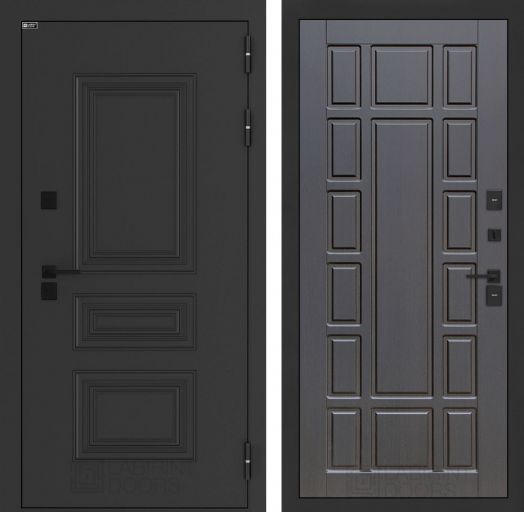 Входная дверь Лабиринт Аляска Лайт - 12 Венге с терморазрывом