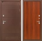 Входная дверь Лабиринт Термо Лайт - 05 Итальянский орех с терморазрывом