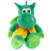 Мягкая игрушка «Дракошечка Зина в жёлтом флисовом шарфе», 20 см
