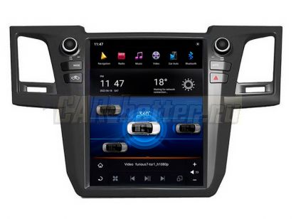 Магнитола Tesla для Toyota Hilux 2011-2015, 360 камеры, HDMI, Coaxial & Optical (ZF-1257-QE)