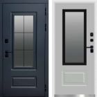 Входная дверь Termo-door Эверест - Белый софт, белый короб с терморазрывом и стеклопакетом