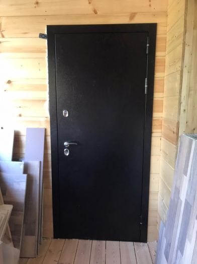 Входная дверь с терморазрывом Сибирь - Сандал белый