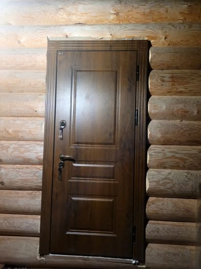 Входная дверь с терморазрывом Command Doors Сибирь Премиум - Темный дуб