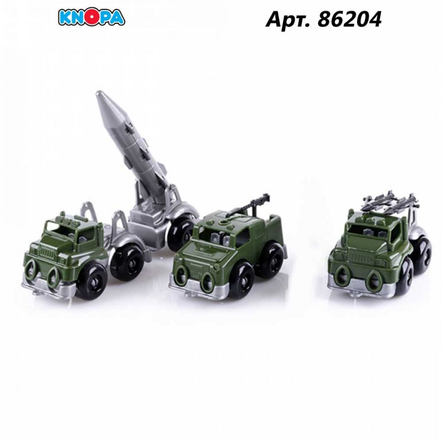 Игровой набор "Полигон" 2,5 м с машинками КНОПА