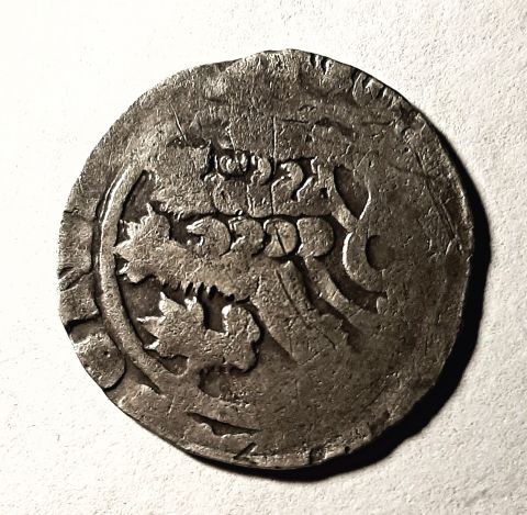 Пражский грош 1378 - 1419 Чехия Вацлав IV Священная Римская Империя