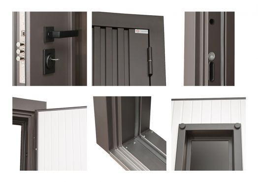 Дверь входная АСД Терморазрыв Arteon с окном