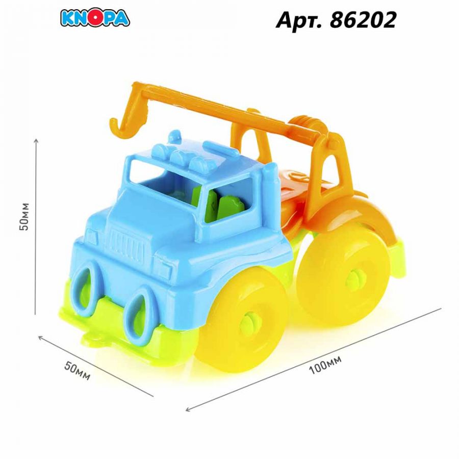 Игровой набор "Автодорога" 2,5 м с машинками КНОПА