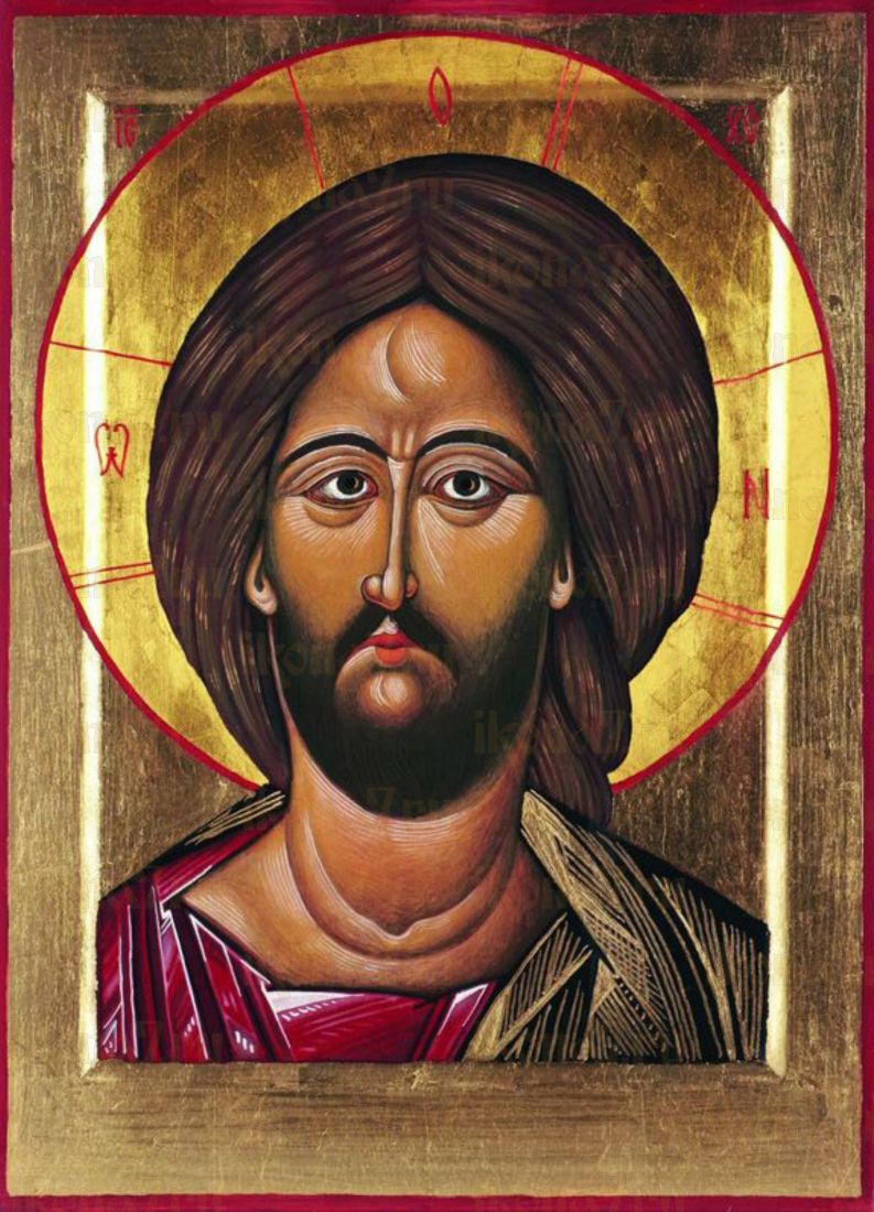 Икона Спас Ярое Око (рукописная)