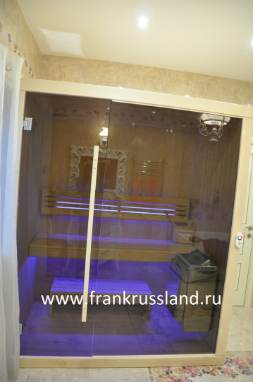 Финская сауна Frank  F808 Кедр 1800x1200x2100mm схема 8