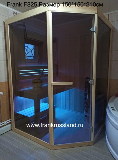 Финская сауна Frank  F851 2100x1500x2100mm схема 4