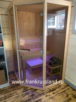 Финская сауна Frank F827 Липа 1700x1700x2100mm схема 8 Финская сауна Frank F827 Липа 1700x1700x2100mm схема 8