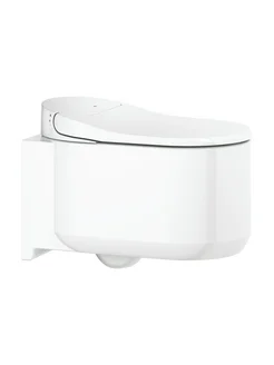 Безободковый подвесной унитаз Grohe Sensia Arena 39354SH1 с функцией биде ФОТО