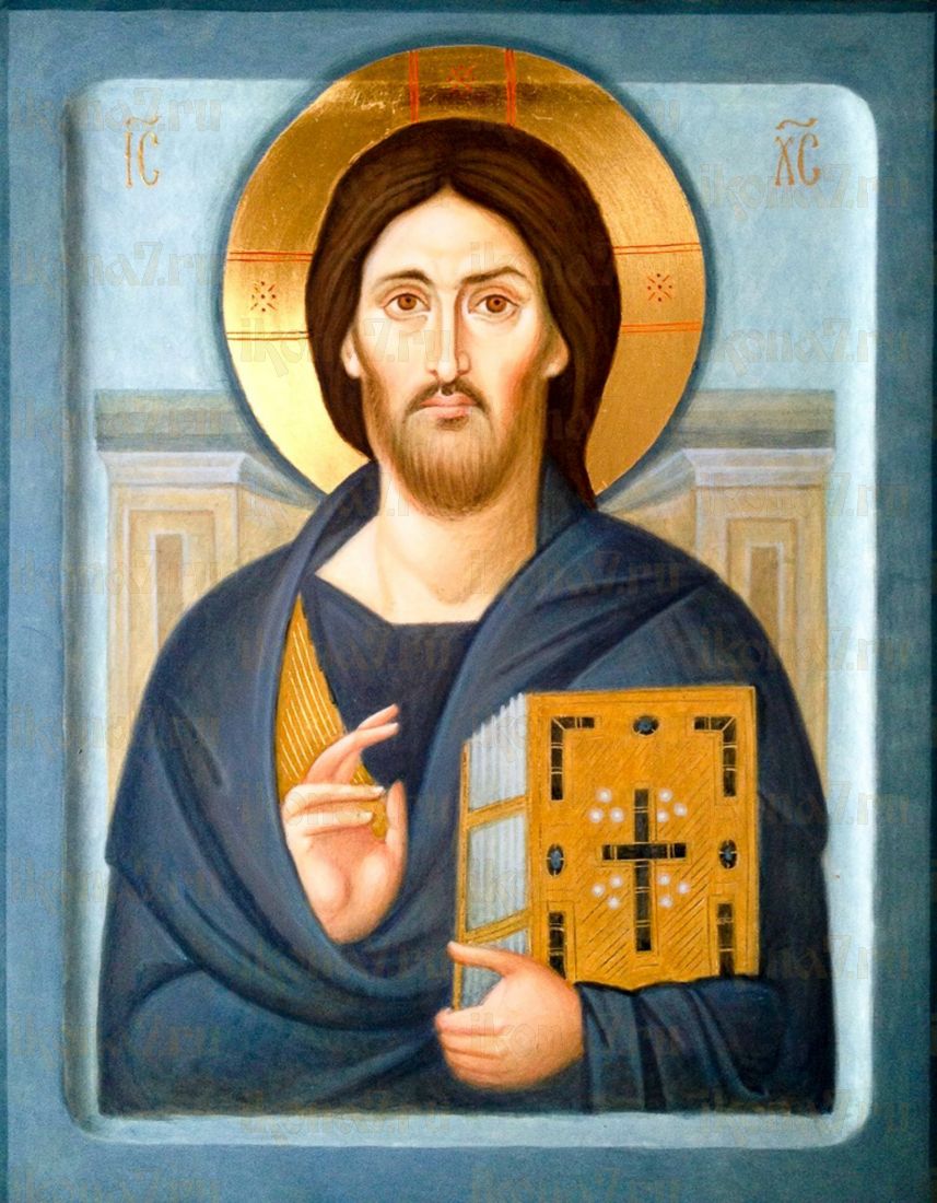 Икона Христос Пантократор Синайский (рукописная)