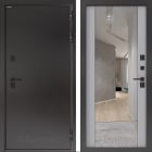 Входная дверь с терморазрывом Бункер BN 10 Тепло Плюс - Зеркало максимум Грей софт