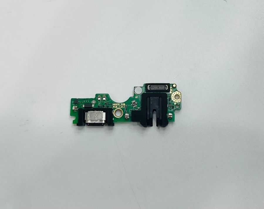 TECNO POVA NEO 3 нижняя плата с разъёмом зарядки оригинал с разбора