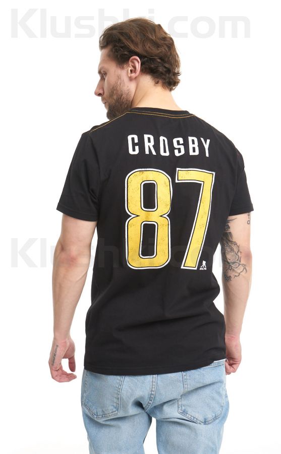 Футболка Pittsburgh Penguins №87, черн., XXL (ТМ ATRIBUTIKA&CLUB) арт 309540