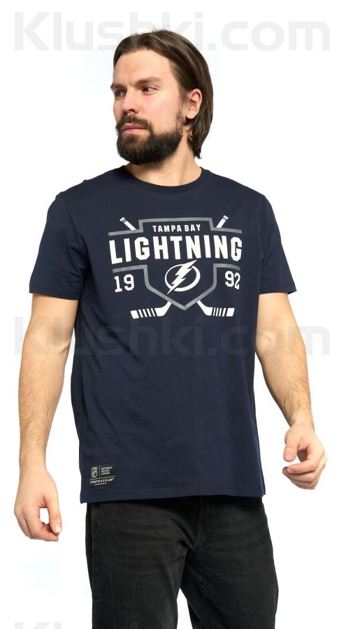 Футболка Tampa Bay Lightning, син., (ТМ ATRIBUTIKA&CLUB) арт 310620