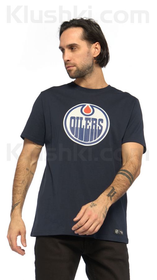 Футболка Edmonton Oilers, син., (ТМ ATRIBUTIKA&CLUB) арт 31920