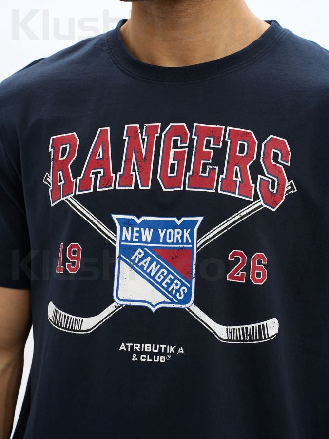 Футболка New York Rangers, син.,(ТМ ATRIBUTIKA&CLUB) арт 32100
