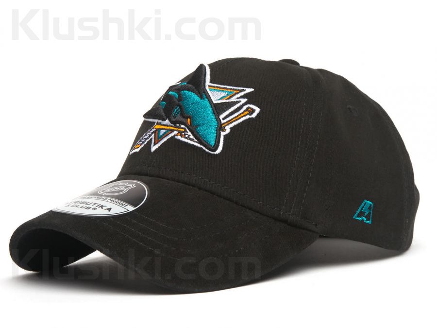 Кепка детская San Jose Sharks, черн., 52-54 (ТМ ATRIBUTIKA&CLUB) арт 31541