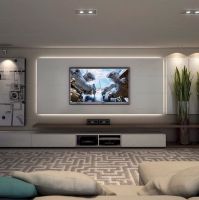 ТВ-остров Gips TV50 в интерьере общий план 2