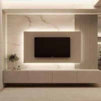 ТВ-остров Gips TV50 в интерьере общий план 1