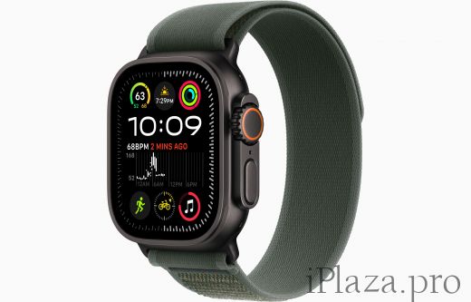 Apple Watch Ultra 2 49 мм, корпус из черного титана, ремешок Trail