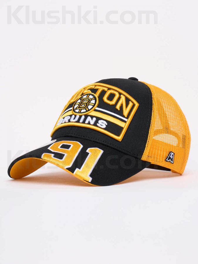 Кепка Boston Bruins №91, черн.-желт., 55-58 (ТМ ATRIBUTIKA&CLUB), Арт.32286