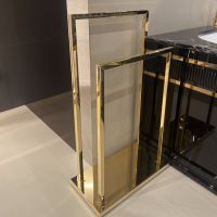 Полотенцедержатель напольный Oasis Square 0ACS02608000048OR двойной схема 1