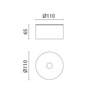 Контейнер Oasis Defile 0AGD024 11х6.5 см настольный гладкий схема 4 Контейнер Oasis Defile 0AGD024 11х6.5 см настольный гладкий схема 4