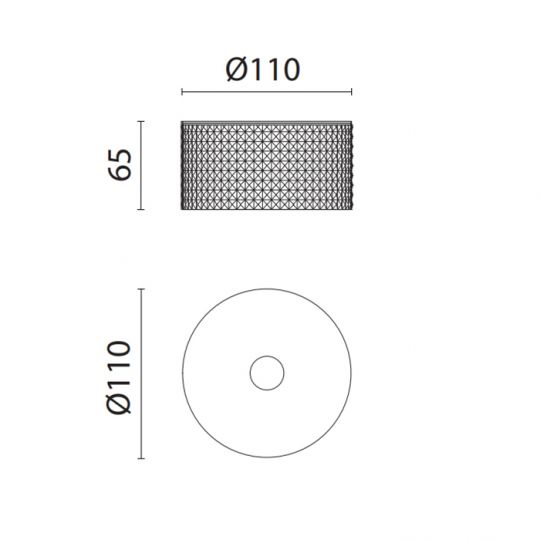 Контейнер Oasis Defile 0AGD025 11х6.5 см настольный рифленый схема 4 Контейнер Oasis Defile 0AGD025 11х6.5 см настольный рифленый схема 4