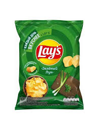 Чипсы ”Lays” с зеленым луком 70г
