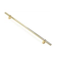 Мебельная ручка-рейлинг Cebi A1260/384 Smooth золото сатинированное