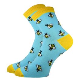 Женские носки С2182 "Пчелы"