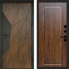 Входная дверь Termo-door Премиум винорит Геометрия Дуб с терморазрывом - Гранд Дуб