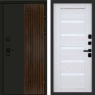 Входная дверь Termo-door Премиум винорит Форт Дуб с терморазрывом - Царга Лиственница