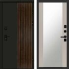 Входная дверь Termo-door Премиум винорит Форт Дуб с терморазрывом - Зеркало Слоновая кость