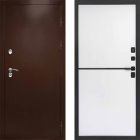 Входная дверь Termo-door Сибирь Антик медь с терморазрывом - Нео White