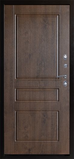 Входная дверь Termo-door Сибирь Антик серебро с терморазрывом - Классика Дуб