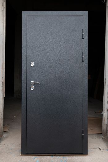 Входная дверь Termo-door Сибирь Антик серебро с терморазрывом - Марсель Грей софт