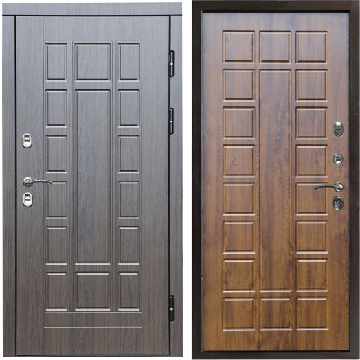 Входная дверь Termo-door Премиум винорит Виргиния Венге с терморазрывом - Престиж Дуб