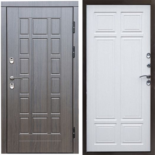 Входная дверь Termo-door Премиум винорит Виргиния Венге с терморазрывом - Лиственница премиум