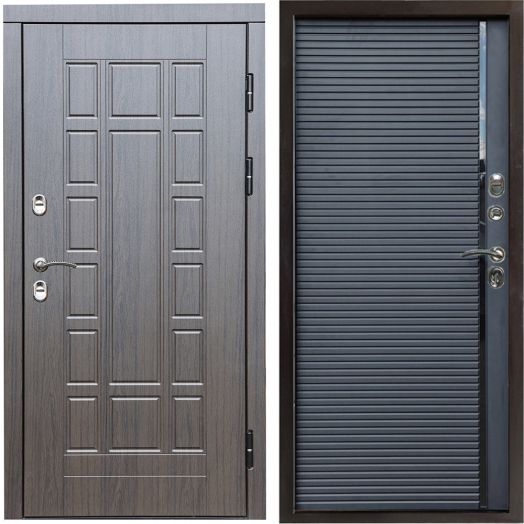 Входная дверь Termo-door Премиум винорит Виргиния Венге с терморазрывом - Porte black