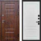Входная дверь Termo-door Премиум винорит Дуб с терморазрывом - Марсель Белый софт