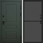 Входная дверь Termo-door Премиум винорит Орегон Грин с терморазрывом - Нео Графит
